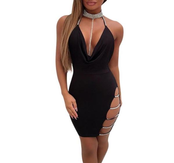black party dress women summer fashion deep v neck halter backless choker slit sequin bodycon dresses women clothes 20192580824, Black;gray
black party dress women summer fashion deep v neck halter backless choker slit sequin bodycon dresses women clothes 20192580824, Black;gray