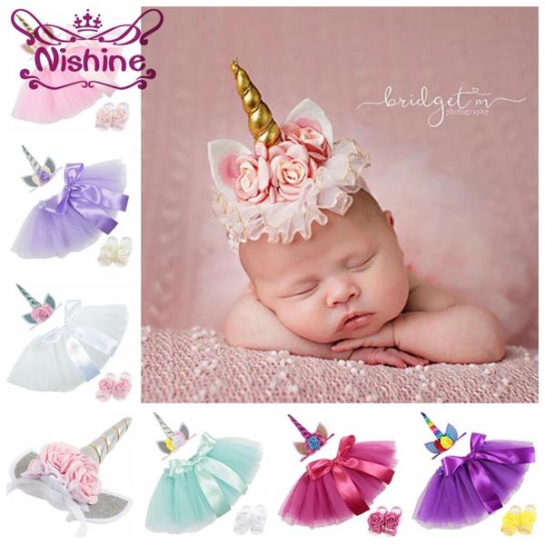 nishine 02 years newborn unicorn horn headbands silk bow tutu dress with sandles sets kids baby po shoot children birthday gif8467001, Slivery;white
nishine 02 years newborn unicorn horn headbands silk bow tutu dress with sandles sets kids baby po shoot children birthday gif8467001, Slivery;white