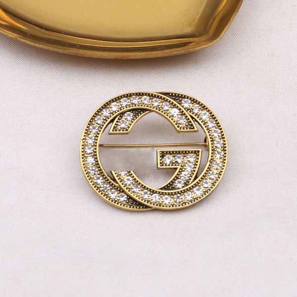 classical brooch designer letter retro gift gold color pins women fashion broche large beads female clothes suit alloy brooch for hats class, Gray
classical brooch designer letter retro gift gold color pins women fashion broche large beads female clothes suit alloy brooch for hats class, Gray