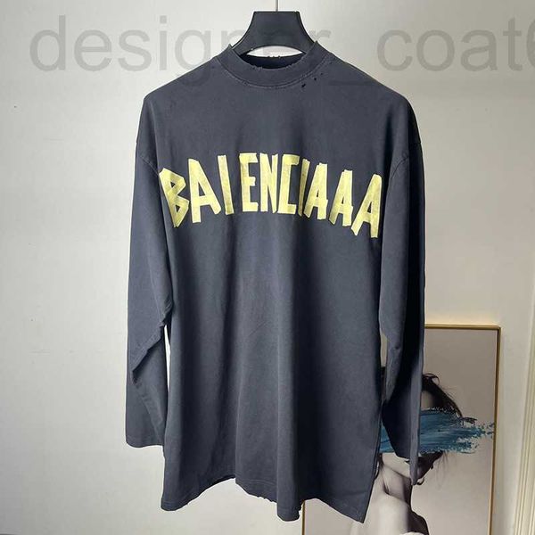 women's hoodies & sweatshirts designer trendy paris new pattern paper bandage printed round neck long sleeve t-shirt couple loose shoul, Black
women's hoodies & sweatshirts designer trendy paris new pattern paper bandage printed round neck long sleeve t-shirt couple loose shoul, Black
