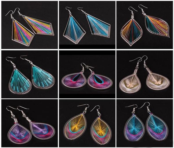 fashion handmade silk thread diy bohemian earrings for women creative geometric earrings girls party dangle earrings1748112, Silver
fashion handmade silk thread diy bohemian earrings for women creative geometric earrings girls party dangle earrings1748112, Silver