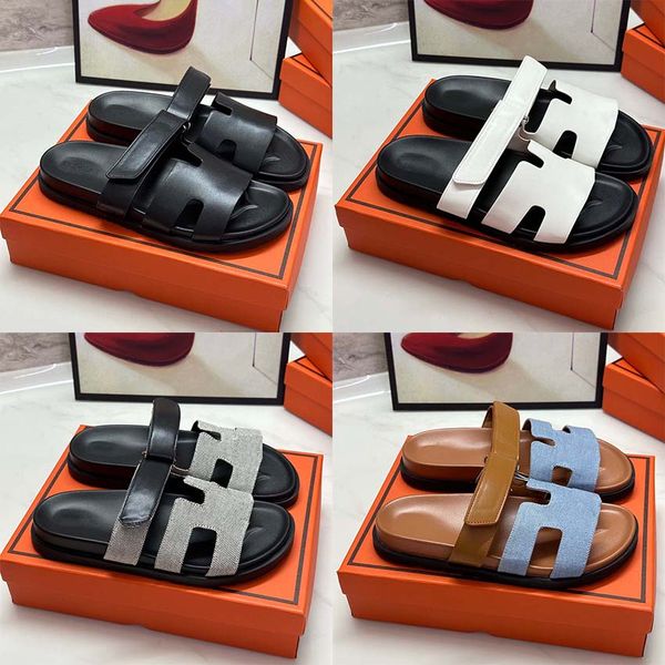 designer sandals h slippers flat bottom men's and women's sandals genuine leather denim slippers summer beach sandals 35-42, Black
designer sandals h slippers flat bottom men's and women's sandals genuine leather denim slippers summer beach sandals 35-42, Black