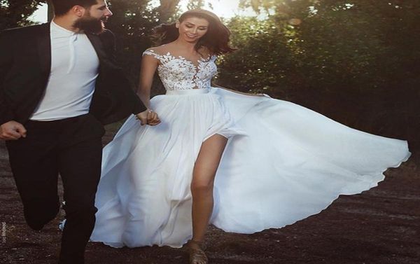 aline chiffon wedding dresses see through jewel neck lace appliques sleeveless bridal dress 2018 fashion side split wedding5531306, White
aline chiffon wedding dresses see through jewel neck lace appliques sleeveless bridal dress 2018 fashion side split wedding5531306, White