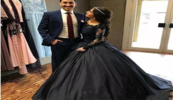 vintage black lace satin ball gown gothic evening dresses long sleeves 3d floral applique floor length evening gowns formal dress7864321, Black;red
vintage black lace satin ball gown gothic evening dresses long sleeves 3d floral applique floor length evening gowns formal dress7864321, Black;red