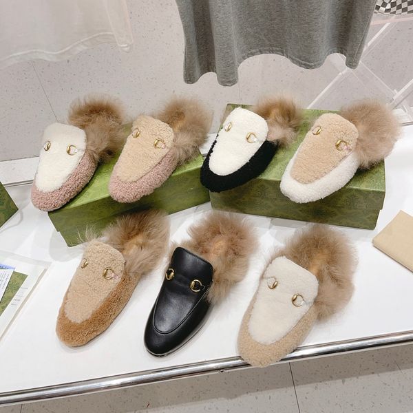 designer slipper princetown loafers fur furry wool slippers horsebit mules slippers fluffy women comfort shoes leather indoor sandal with bo, Black
designer slipper princetown loafers fur furry wool slippers horsebit mules slippers fluffy women comfort shoes leather indoor sandal with bo, Black