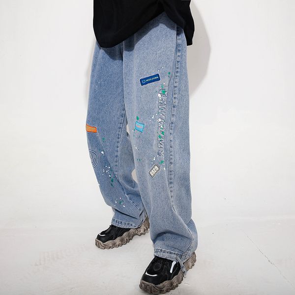 mens jeans face print man smile harajuku vintage loose wide leg straight pants men blue brand elastic plus size jean denim 230808
mens jeans face print man smile harajuku vintage loose wide leg straight pants men blue brand elastic plus size jean denim 230808