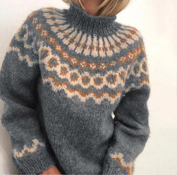 women039s sweaters women winter warm clothes ethnic printed pullover casual knitted loose longsleeve high neck sweater6984252, White;black
women039s sweaters women winter warm clothes ethnic printed pullover casual knitted loose longsleeve high neck sweater6984252, White;black