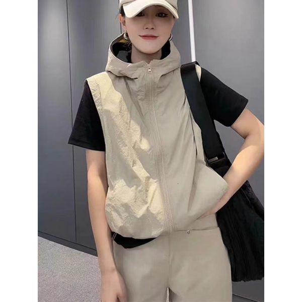 women's vests sleeveless vests for women hooded jackets summer outdoor sports outerwear women's clothing korea stylish coats zevit, Black;white
women's vests sleeveless vests for women hooded jackets summer outdoor sports outerwear women's clothing korea stylish coats zevit, Black;white