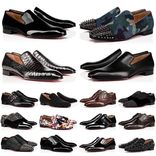 designer shoes mens dress shoes triple black oreo suede patent leather rivets slip on loafer luxury men wedding shoe for business party loaf
designer shoes mens dress shoes triple black oreo suede patent leather rivets slip on loafer luxury men wedding shoe for business party loaf