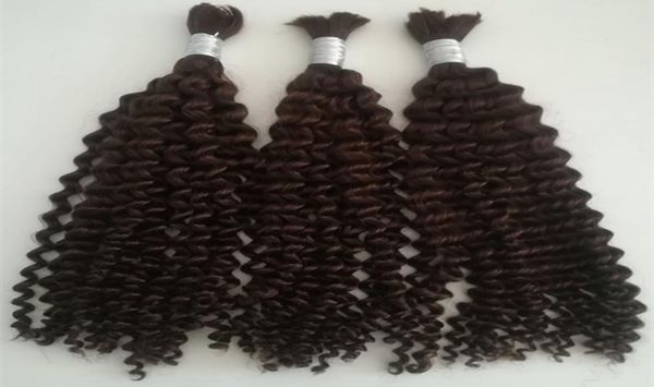 grade 5a virgin brazilian deep wave hair 100gset 3pcslot no weft human hair bulk for braiding unprocessed hair products dhl 4978170, Black 
grade 5a virgin brazilian deep wave hair 100gset 3pcslot no weft human hair bulk for braiding unprocessed hair products dhl 4978170, Black