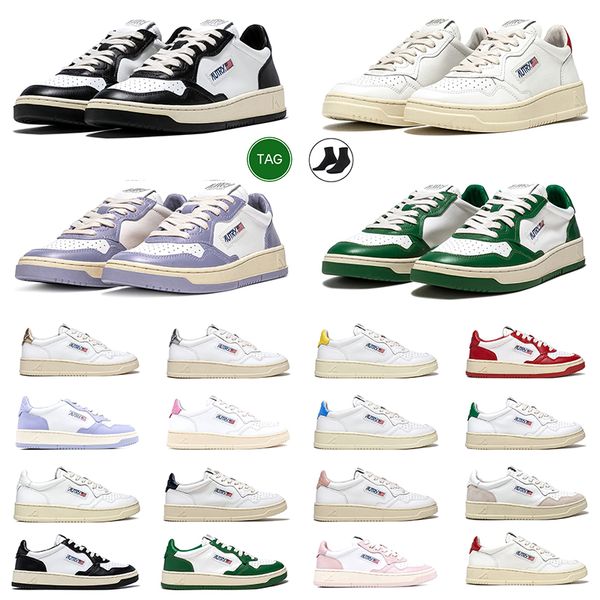 fashion designer running shoes autries medalist sneakers action two-tone leather suede low usa men women white rose white silver casual outd
fashion designer running shoes autries medalist sneakers action two-tone leather suede low usa men women white rose white silver casual outd
