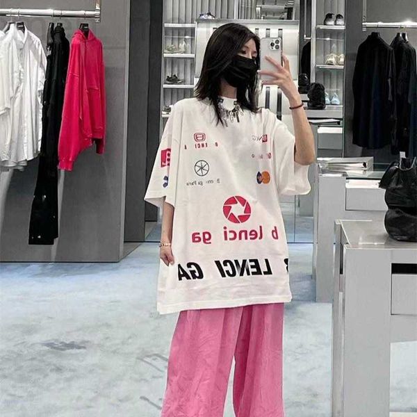 women's t-shirt designer b family collection logo letter printing neckline embroidery men's and loose short sleeve t-shirt r5rm, White
women's t-shirt designer b family collection logo letter printing neckline embroidery men's and loose short sleeve t-shirt r5rm, White