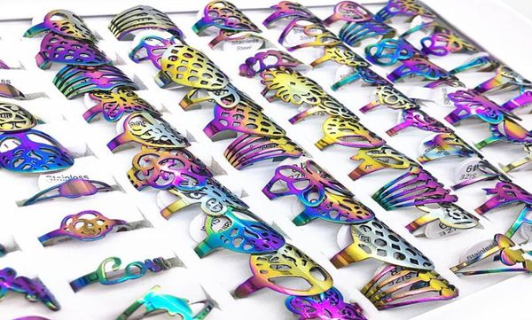 whole 100pcslot mix styles womens girl039s fashion jewelry stainless steel rings party gifts finger ring silver gold black7761657
whole 100pcslot mix styles womens girl039s fashion jewelry stainless steel rings party gifts finger ring silver gold black7761657