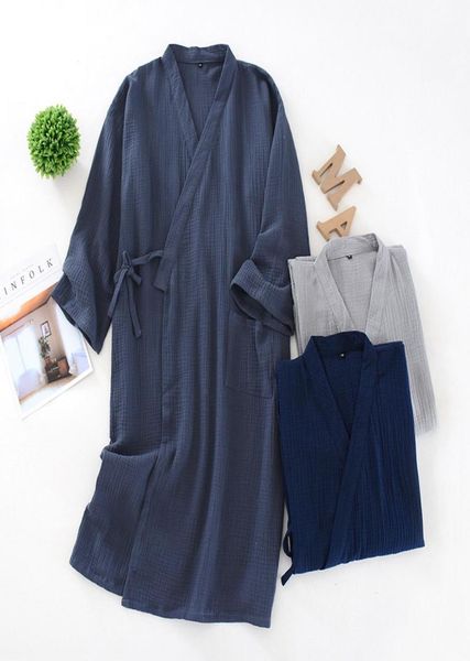 men039s kimono nightgown cotton crepe mens robe loose bathrobe male blue grey cardigan home wear clothes sleepwear men robe1679413, Black;brown
men039s kimono nightgown cotton crepe mens robe loose bathrobe male blue grey cardigan home wear clothes sleepwear men robe1679413, Black;brown
