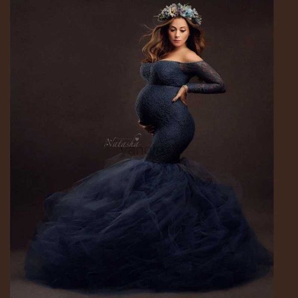 maternity dresses lace shoulderless pregnancy dress pgraphy props maxi gown splice mesh maternity dresses for p shoot clothes hkd230810, White
maternity dresses lace shoulderless pregnancy dress pgraphy props maxi gown splice mesh maternity dresses for p shoot clothes hkd230810, White