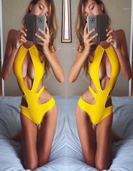 women039s swimwear solid yellow one piece swimsuit hollow out cross bathing suit monokini bodysuit women beachwear18970332, White;black
women039s swimwear solid yellow one piece swimsuit hollow out cross bathing suit monokini bodysuit women beachwear18970332, White;black