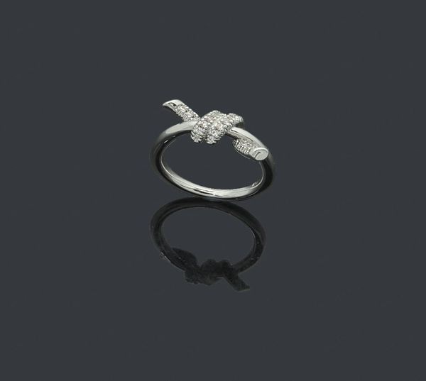 designer ladies rope knot ring luxury ring with diamonds fashion ring classic jewelry 18k gold plated rose wedding whole adjus2470101, Silver
designer ladies rope knot ring luxury ring with diamonds fashion ring classic jewelry 18k gold plated rose wedding whole adjus2470101, Silver