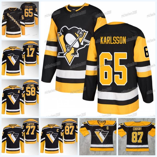 65 erik karlsson 2023 penguins jersey sidney crosby jeff carter lars eller evgeni malkin jake guentzel alex nylander bryan rust reilly smith, Black;red
65 erik karlsson 2023 penguins jersey sidney crosby jeff carter lars eller evgeni malkin jake guentzel alex nylander bryan rust reilly smith, Black;red