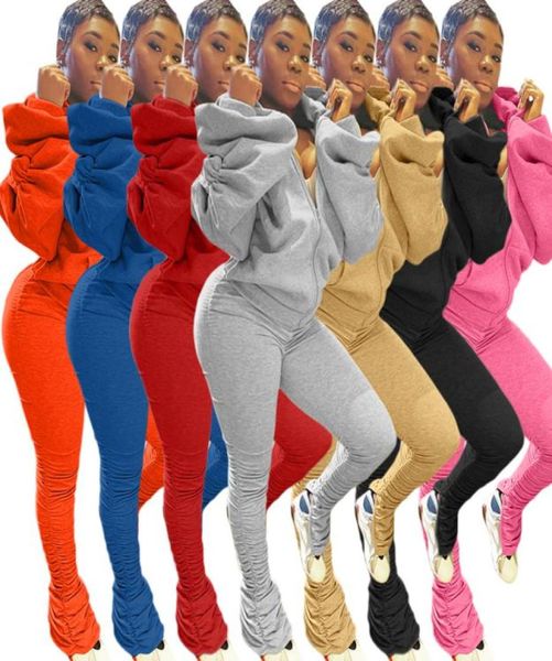 women 2 piece set draped puff sleeve backless hooded slit stacked leggings fashion matching set outfit7617860, Gray
women 2 piece set draped puff sleeve backless hooded slit stacked leggings fashion matching set outfit7617860, Gray