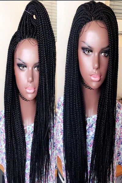 part brazilian hair braided box braids wig long black hair synthetic lace front wigs for women heat resistant cosplay lace wi8451788, Black;brown
part brazilian hair braided box braids wig long black hair synthetic lace front wigs for women heat resistant cosplay lace wi8451788, Black;brown