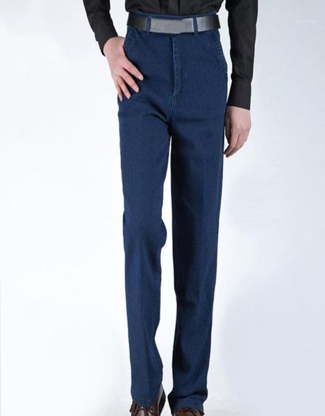 men039s jeans men solid color loose classic middleaged high waist straight zipper pencil oldfashioned for8107951, Blue
men039s jeans men solid color loose classic middleaged high waist straight zipper pencil oldfashioned for8107951, Blue