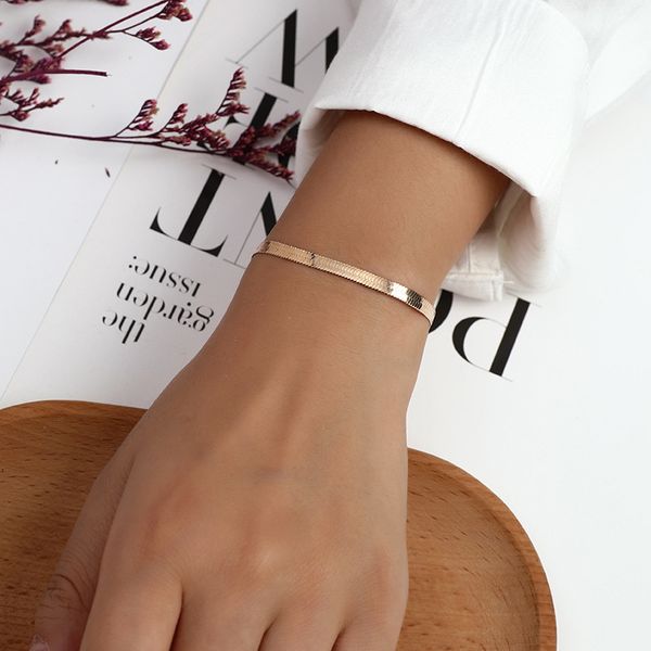 new style bracelet femininity trend cold wind snake bone chain alloy bracelet designer bracelet for woman, Black
new style bracelet femininity trend cold wind snake bone chain alloy bracelet designer bracelet for woman, Black