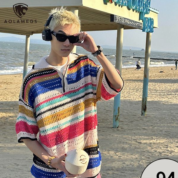 men's sweaters aolamegs men knitwear sweater splicing turn down color spring fashion oversized pullover casual couple streetwear 230807, White;black
men's sweaters aolamegs men knitwear sweater splicing turn down color spring fashion oversized pullover casual couple streetwear 230807, White;black