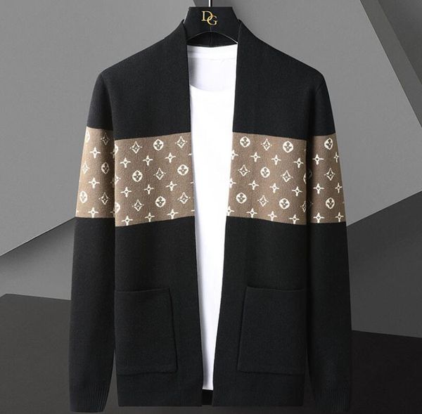 men's sweaters 2023 autumn/winter new letter printing long sleeve sweater men's knitwear fashion men's cardigan thickened coa, White;black
men's sweaters 2023 autumn/winter new letter printing long sleeve sweater men's knitwear fashion men's cardigan thickened coa, White;black