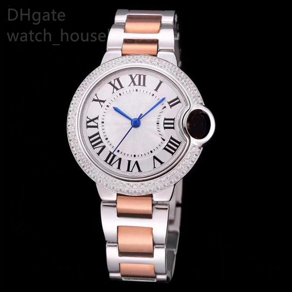 aa classic couple mechanical automatic watch 36mm-33mm stainless steel roman dial simple gold canon express waterproof glow design watch, Slivery;brown
aa classic couple mechanical automatic watch 36mm-33mm stainless steel roman dial simple gold canon express waterproof glow design watch, Slivery;brown