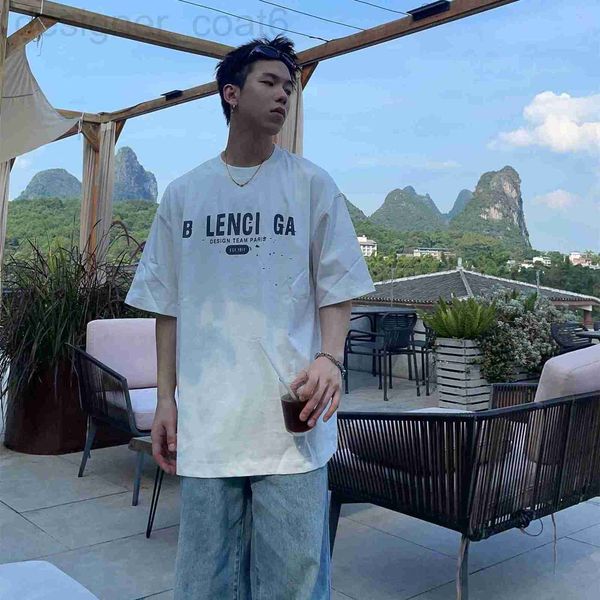 women's t-shirt designer luxury fashion paris b family 1917 splashed ink old loose black men's and women's t-shirt short slee, White
women's t-shirt designer luxury fashion paris b family 1917 splashed ink old loose black men's and women's t-shirt short slee, White