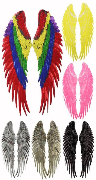 sequined angel wings patches for jacketsembroidered colorful wings badges appliques for jeanspatches for clothing a8045029876, Black
sequined angel wings patches for jacketsembroidered colorful wings badges appliques for jeanspatches for clothing a8045029876, Black