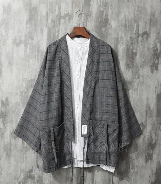 men039s kimono japanese traditional style coat cardigan casual loose haori retro plaid samurai jacket asian clothing yukata eth2764504, Red
men039s kimono japanese traditional style coat cardigan casual loose haori retro plaid samurai jacket asian clothing yukata eth2764504, Red