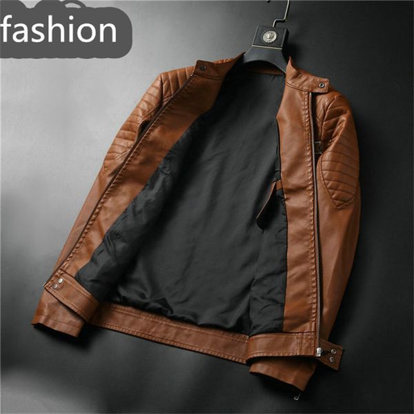 autumn/winter men's leather jacket new european version long sleeve zipper embroidered geometric pattern motorcycle jacket punk fashion, Black
autumn/winter men's leather jacket new european version long sleeve zipper embroidered geometric pattern motorcycle jacket punk fashion, Black