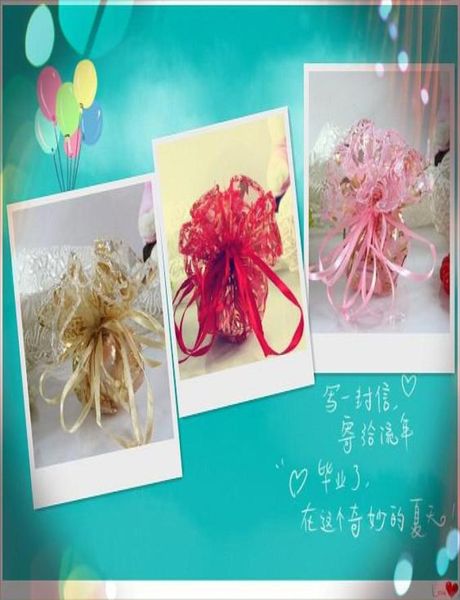 300pcs pink gold red 25cm 32cm diameter round organza voile rose jewelry wedding party gift bags7223431, Pink;blue
300pcs pink gold red 25cm 32cm diameter round organza voile rose jewelry wedding party gift bags7223431, Pink;blue