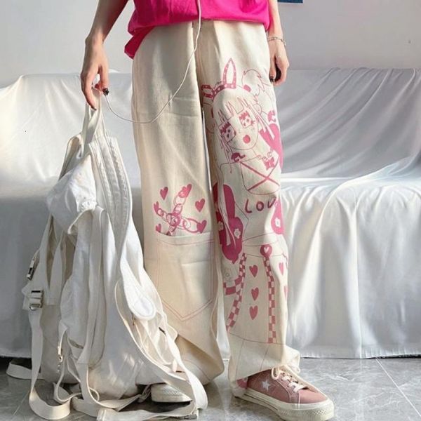 women s pants s cozok e girls clothing trousers pink anime wide leg japanese streetwear high waist loose straight cargo punk women 230808, Black;white
women s pants s cozok e girls clothing trousers pink anime wide leg japanese streetwear high waist loose straight cargo punk women 230808, Black;white