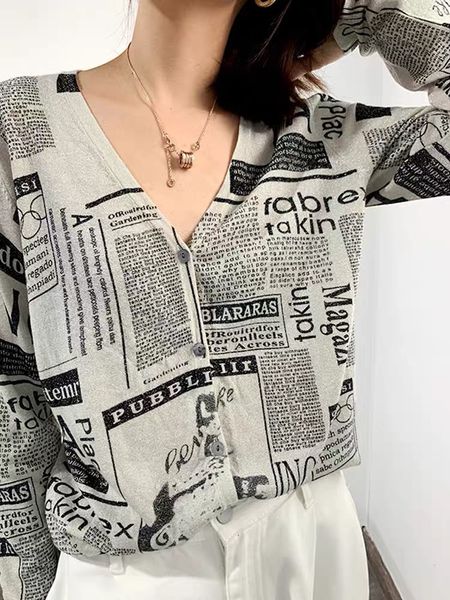 women's knits tees women gold wire illustrated style cashmere cardigan arrival v-neck elasticity sweater female warm soft loose cardiga, White
women's knits tees women gold wire illustrated style cashmere cardigan arrival v-neck elasticity sweater female warm soft loose cardiga, White