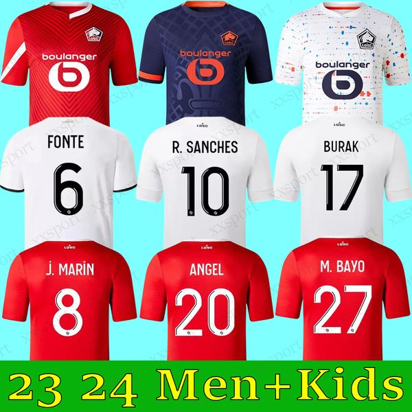 2023 2024 losc lille 2soccer jerseys umtiti white cabella j david yazici ounas football shirt 23 24 lille olympique m.bayo maillot kids kit, Black;yellow
2023 2024 losc lille 2soccer jerseys umtiti white cabella j david yazici ounas football shirt 23 24 lille olympique m.bayo maillot kids kit, Black;yellow