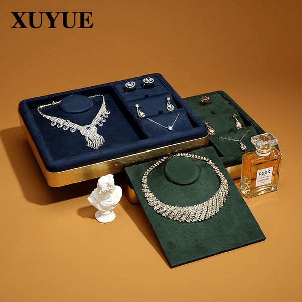 jewelry boxes display stand metal necklace set tray props storage spot jewelry packaging 230808, Black;white
jewelry boxes display stand metal necklace set tray props storage spot jewelry packaging 230808, Black;white