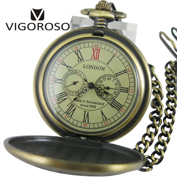 pocket watches luxury two sub-dials mechanical pocket watch hand winding bronze alloy skeleton back fob chain vintage retro roman numeral cl, Slivery;golden
pocket watches luxury two sub-dials mechanical pocket watch hand winding bronze alloy skeleton back fob chain vintage retro roman numeral cl, Slivery;golden