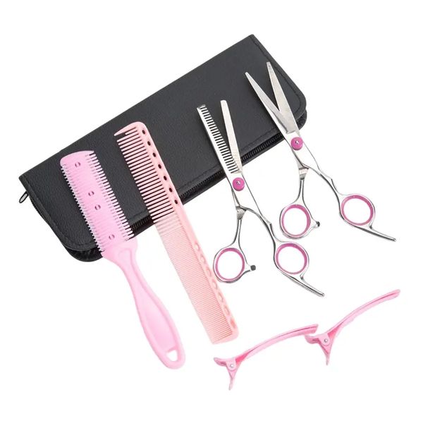 premium pink professional hair cutting & thinning shears set - perfect for salon styling
premium pink professional hair cutting & thinning shears set - perfect for salon styling