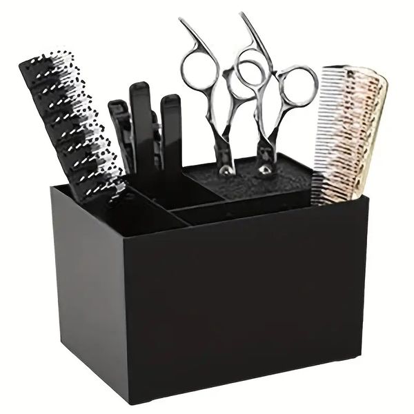 6-grid hairdressing tool storage box: keep your barber tools organized & easily accessible
6-grid hairdressing tool storage box: keep your barber tools organized & easily accessible