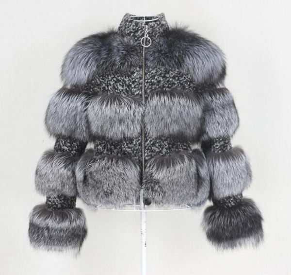 oftbuy 2020 real silver fox fur coat winter jacket women natural raccoon fur weave wool stand collar plaid outerwear streetwear3730651, Black
oftbuy 2020 real silver fox fur coat winter jacket women natural raccoon fur weave wool stand collar plaid outerwear streetwear3730651, Black