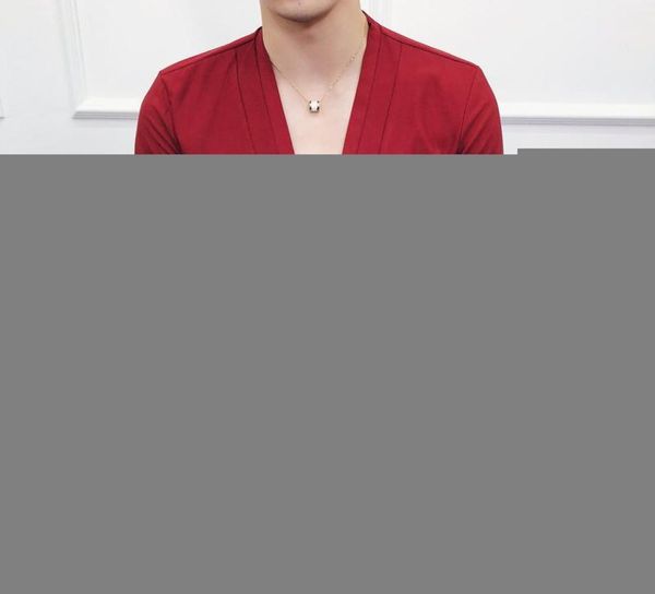 helisopus men deep v neck shirt spring long sleeve slim party dress shirt for men camisa masculina15360034, White;black 
helisopus men deep v neck shirt spring long sleeve slim party dress shirt for men camisa masculina15360034, White;black