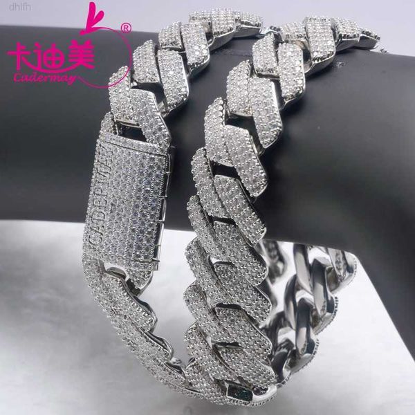 fine jewelry 925 silver 20mm thick diamond prong link chain moissanite jewelry cuban chain hip hop bling for men gift
fine jewelry 925 silver 20mm thick diamond prong link chain moissanite jewelry cuban chain hip hop bling for men gift