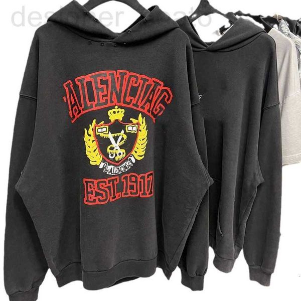 women's hoodies & sweatshirts designer correct version paris b home 2023 autumn/winter new 1917 crown crop scissors hoodie xvme, Black
women's hoodies & sweatshirts designer correct version paris b home 2023 autumn/winter new 1917 crown crop scissors hoodie xvme, Black