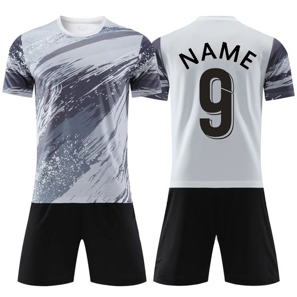 men's tracksuits personalized printed football jersey set suit kids adults soccer shirt short men women with name team number 230807, Gray
men's tracksuits personalized printed football jersey set suit kids adults soccer shirt short men women with name team number 230807, Gray