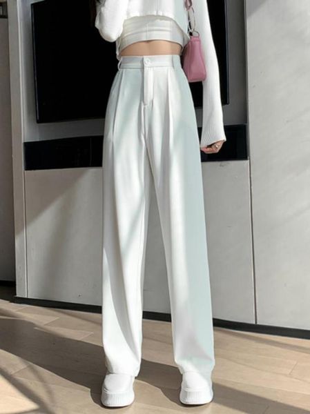 casual high waist loose wide leg pants for women spring autumn new female floorlength white suits pants ladies long trousers9463634077683, Black;white
casual high waist loose wide leg pants for women spring autumn new female floorlength white suits pants ladies long trousers9463634077683, Black;white