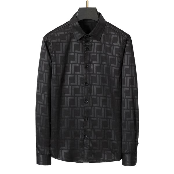 2024 fashion designer slim shirt for men 5d medusas black gold floral print men's dress long sleeve business casual, White;black
2024 fashion designer slim shirt for men 5d medusas black gold floral print men's dress long sleeve business casual, White;black