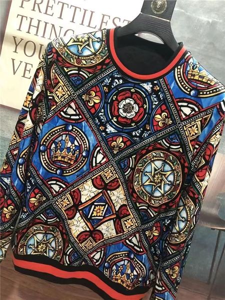 male designer men's shirt fashion sweater autumn and winter velvet sweater long sleeved men's patterned badge printing fashion tre, Black
male designer men's shirt fashion sweater autumn and winter velvet sweater long sleeved men's patterned badge printing fashion tre, Black