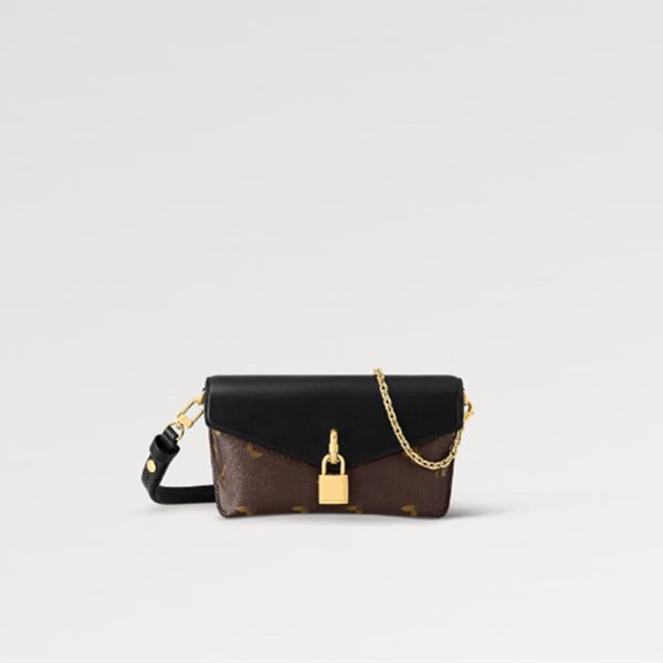 explosion women's bags m80559 padlock on strap bag iconic canvas smooth cowhide leather flap chic versatile design chain belt loop engr
explosion women's bags m80559 padlock on strap bag iconic canvas smooth cowhide leather flap chic versatile design chain belt loop engr
